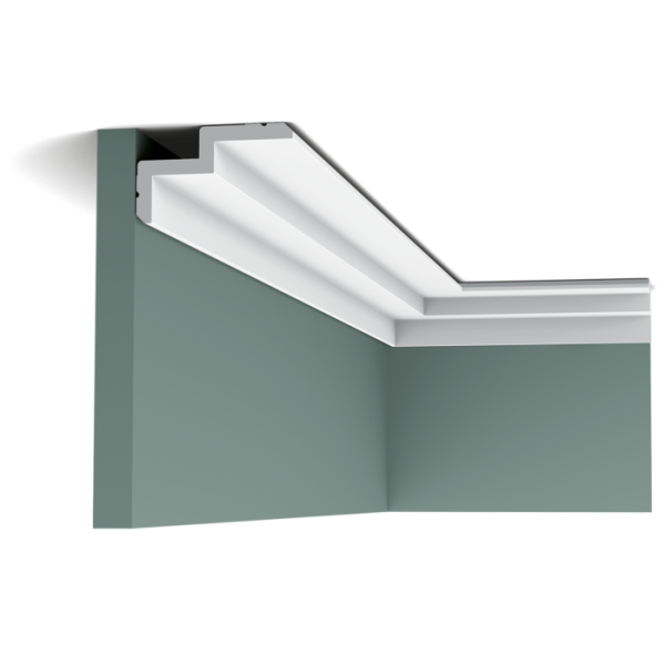 Карниз Orac Decor Полиуретан C390 STEPS д 2000 x в 60 x ш 100
